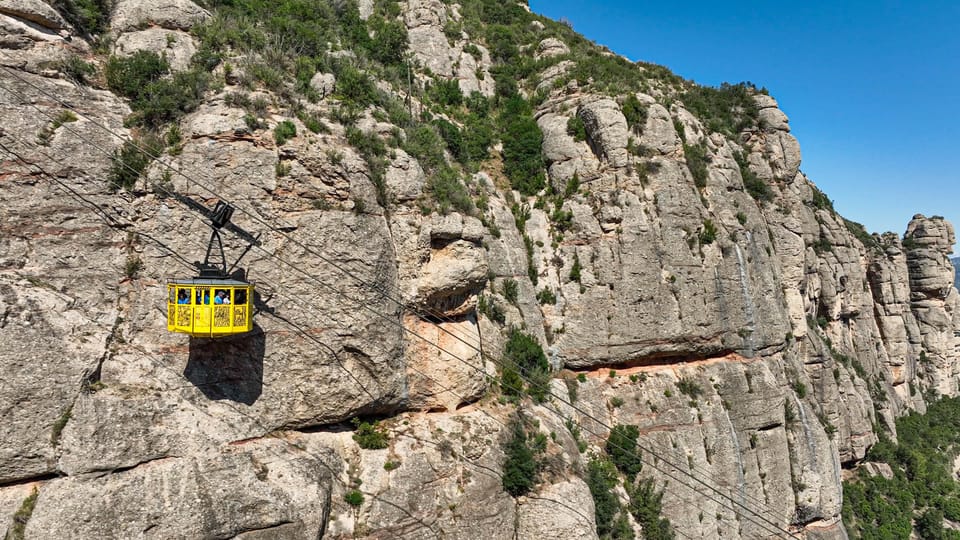 Aeri de Montserrat Cable Car Ticket - Getting Back Down Without Losing Your Timing
