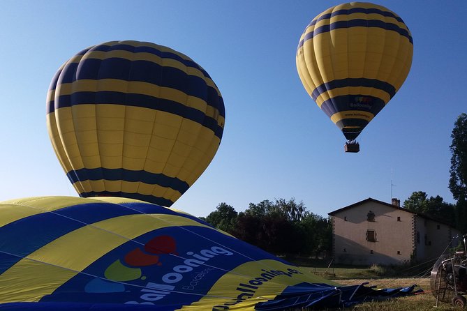 Balloon Ride over Catalonia with optional Pick-up from Barcelona - Montseny Natural Park from the sky: a 1700-meter backdrop