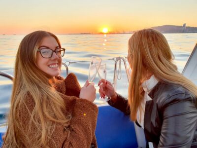 Barcelona: 2-Hour Sailboat Tour with Snacks and Drinks - Leaving the harbor: the drawbridge and the switch to open-coast views