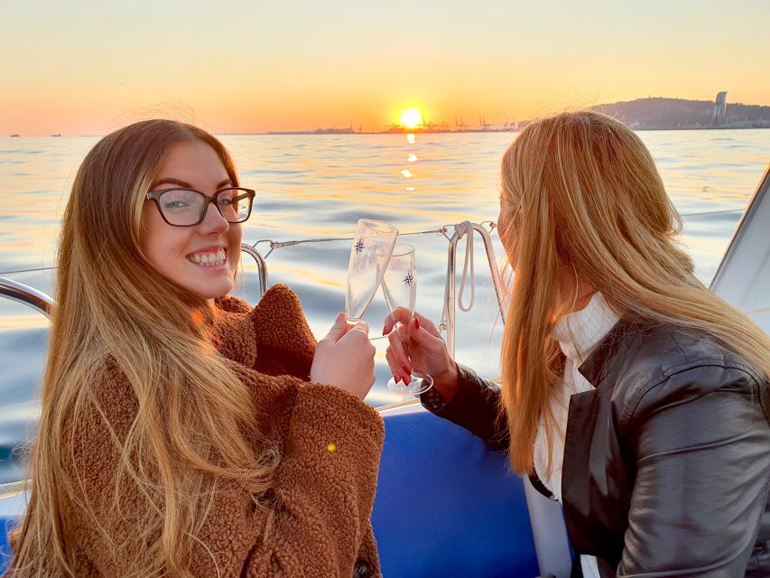 Barcelona: 2-Hour Sailboat Tour with Snacks and Drinks - Leaving the harbor: the drawbridge and the switch to open-coast views