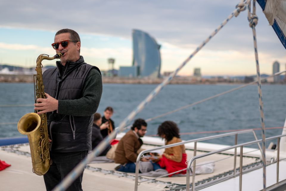 Barcelona: Catamaran Cruise with optional Live Jazz Music - Timing and How Much You Really See from the Water