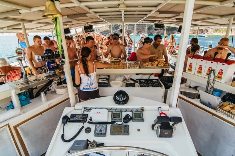 Barcelona: Catamaran Party Cruise with BBQ Meal - The Included BBQ Meal on 11:00 and 14:30 Cruises