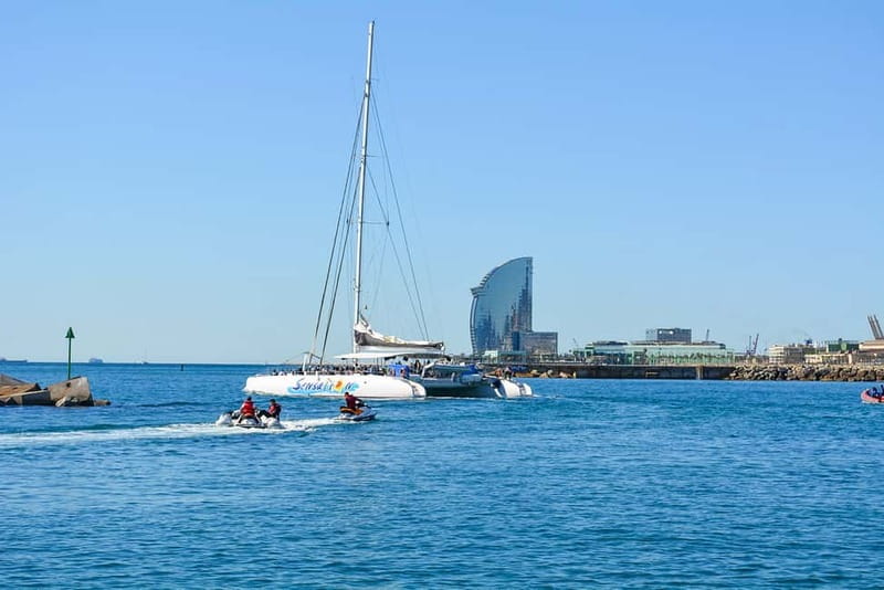 Barcelona: Catamaran Party Cruise with BBQ Meal - The 18:30 TARDEO Cruise: Cocktail-Only Party Without a Swim Stop