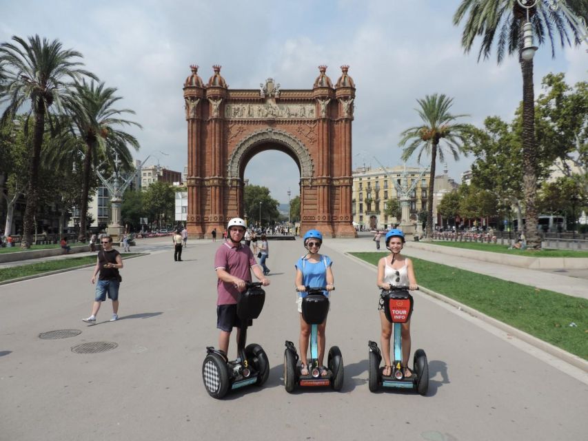 Barcelona: City Highlights Guided Segway Tour - Arc de Triomf, Parc de la Ciutadella, and the Cascada Monumental