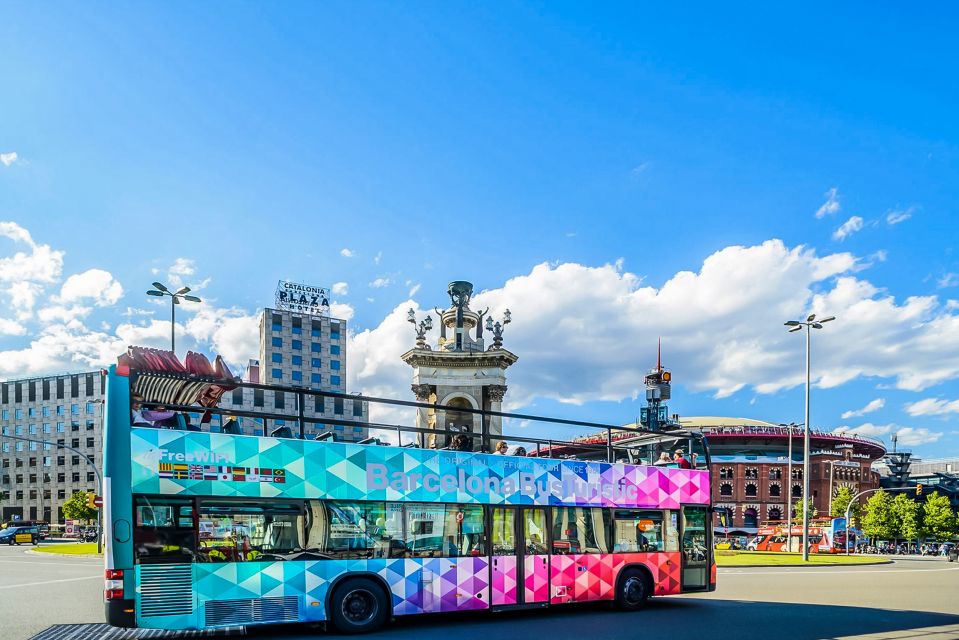 Barcelona: City Sightseeing Hop-On Hop-Off Bus Tour - Blue Route: Modernism, Tibidabo Views, and the Camp Nou Drop-Off