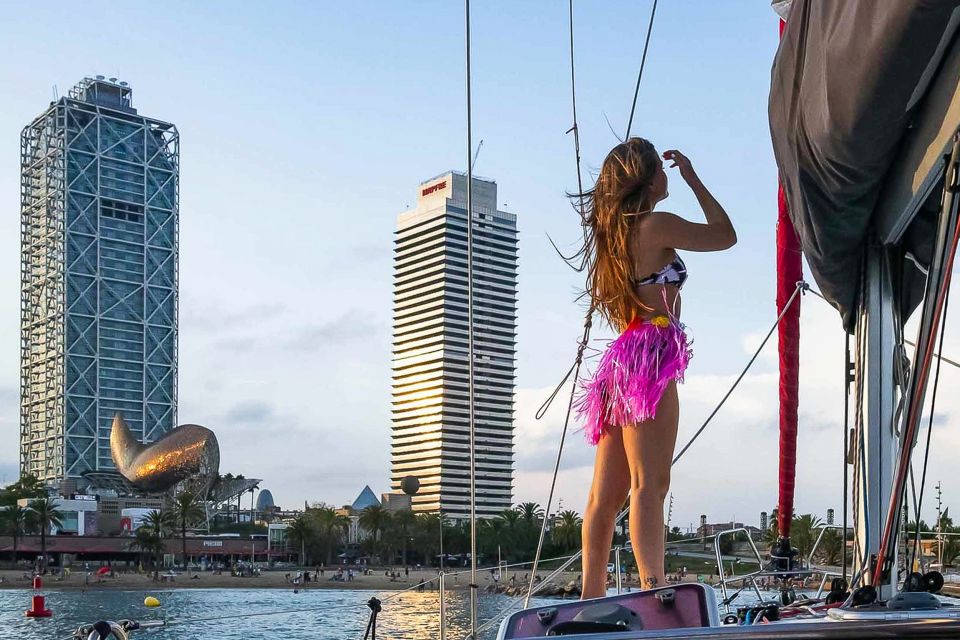 Barcelona: Coastline Boat Trip with Snacks and Cava - Seeing Barcelona from sea level: why the views are the real upgrade