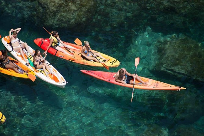 Barcelona Costa Brava Kayak, Snorkel & Cliff Jump Day Tour - Cliff Jumping Options: Fun for Some, Pain-Free If You Plan