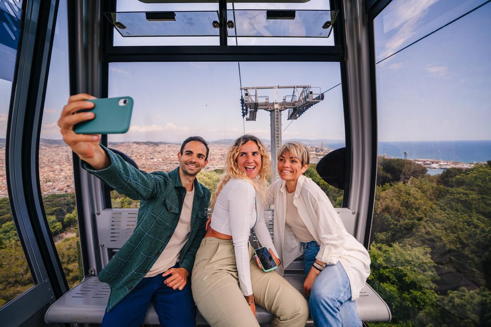 Barcelona: E-Bike Tour with Montjuic Cable Car & Boat Ride - Starting in El Raval and Riding Paral·lel Avenue Without Stressing