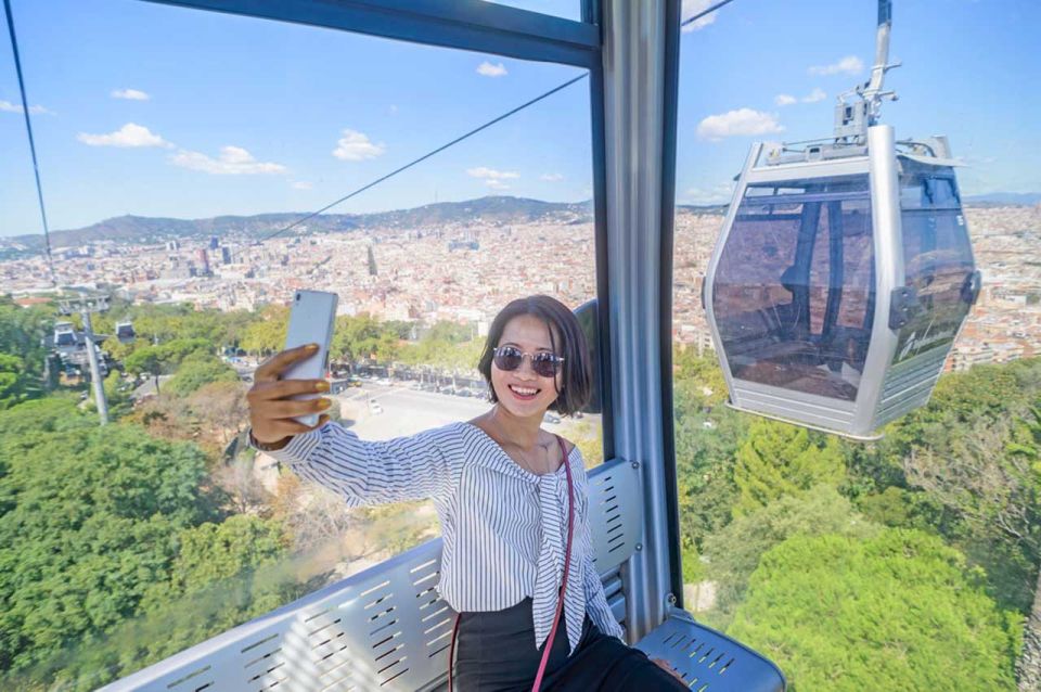 Barcelona: E-Bike Tour with Montjuic Cable Car & Boat Ride - Cycling the Beach and Back Through the Gothic Quarter