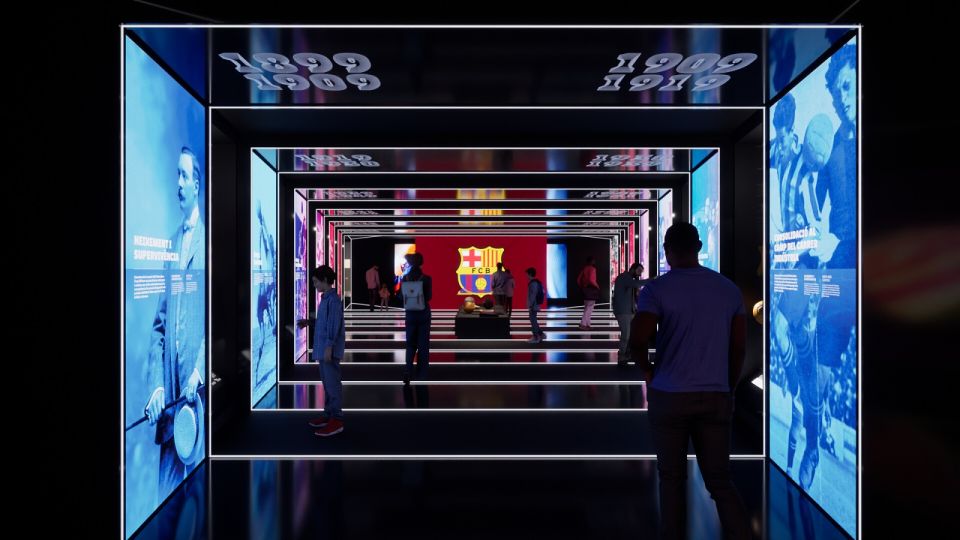 Barcelona: F.C. Barcelona Museum Immersive Guided Tour - A Barça Museum Tour That Moves Fast, in the Best Way