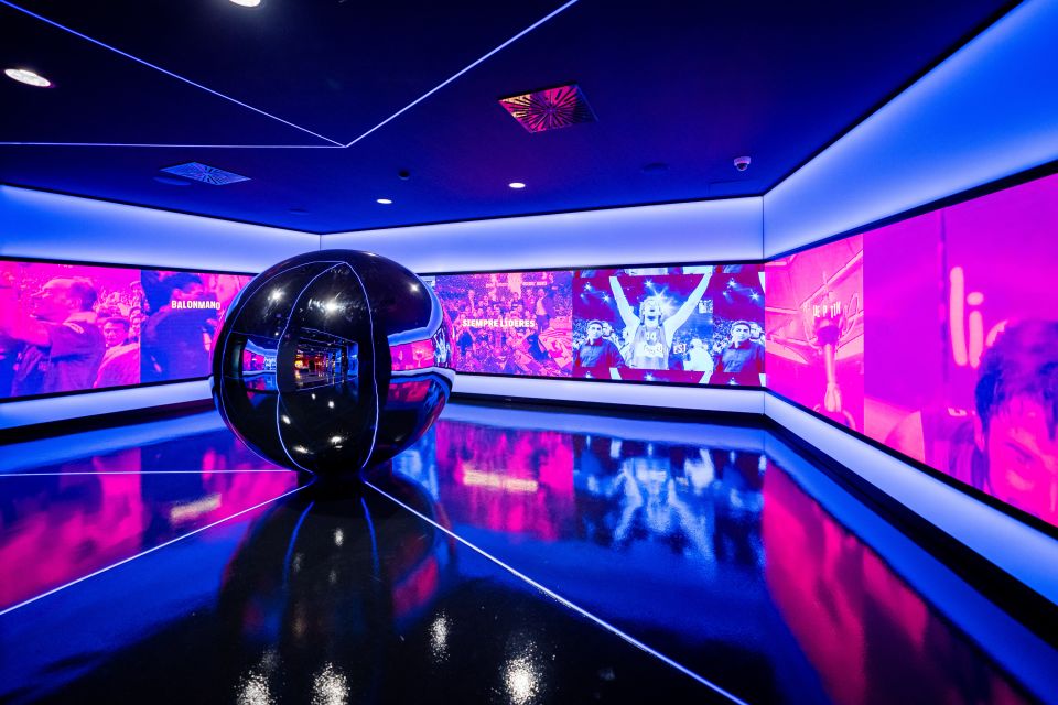 Barcelona: FC Barcelona Museum "Barça Immersive Tour" Ticket - More than Achievements: trophy moments with goal-style sound