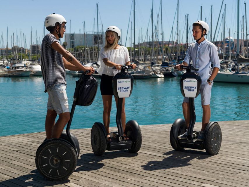 Barcelona: Guided Segway Tour - Port Vell and the Columbus monument: Barcelona by the water