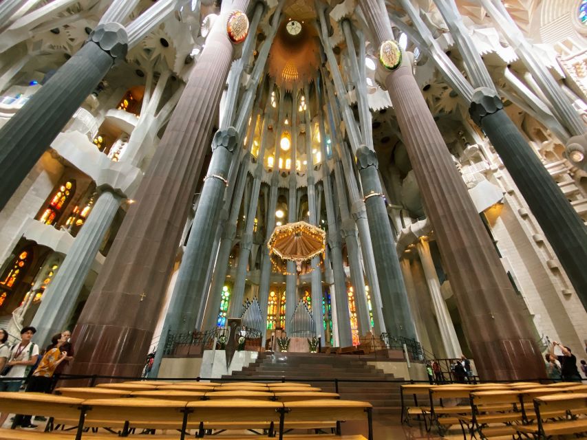 Barcelona: Guided Tour of Sagrada Familia - What you’ll notice inside once a guide points the way
