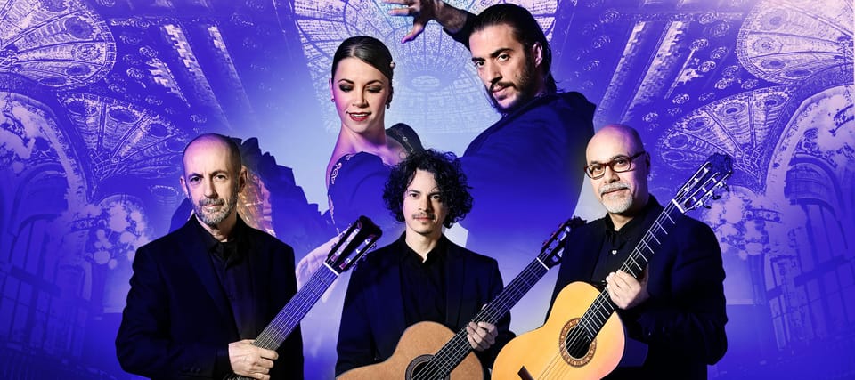Barcelona: Guitar Trio & Dance @ Palau de la Música - Palau de la Música Catalana: a UNESCO concert hall with built-in drama
