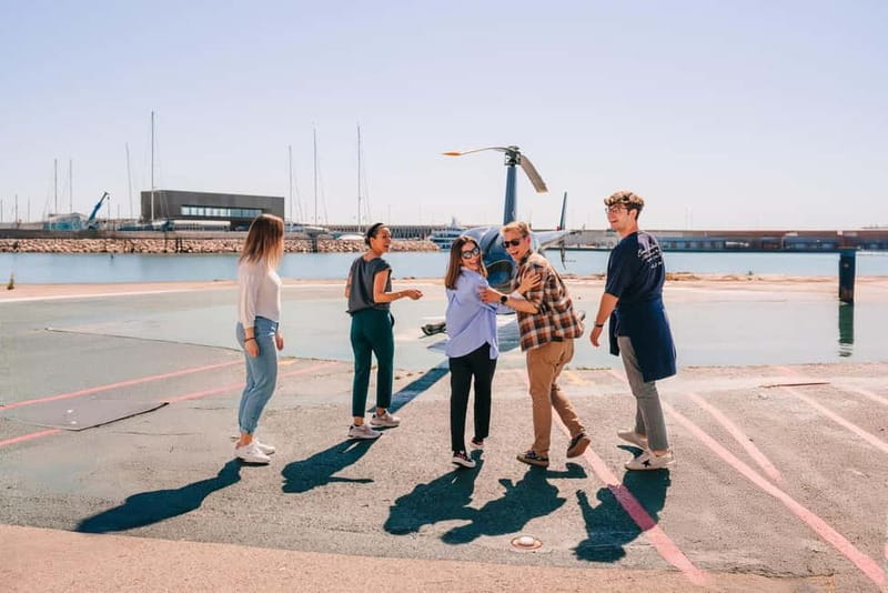 Barcelona: Helicopter Flight, Boat Ride, and Walking Tour - Price and value: $170 for land, air, and sea (and what you get for it)