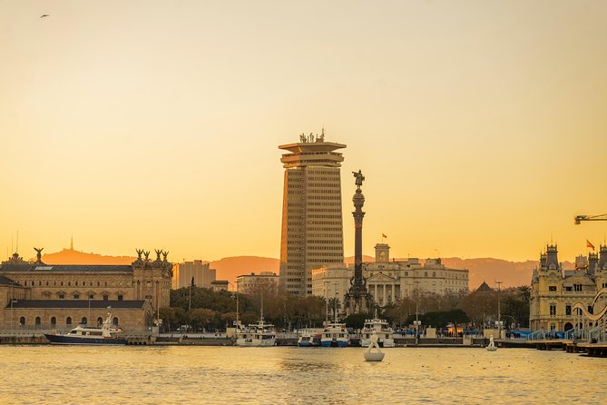 Barcelona Helicopter, Sailboat & Old Town Private Walking Tour - Helicopter flight over Old Town and the Olympic Port: views, not a long cruise