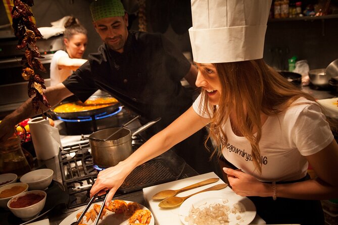 Barcelona Interactive Spanish Cooking Experience - Seafood paella: step-by-step technique you can repeat later