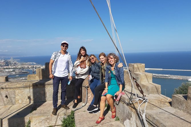 Barcelona: Old Town, Montjuic Castle, Cable Car Small Group Tour - Walking the Ramblas and seeing Palau Guell up close