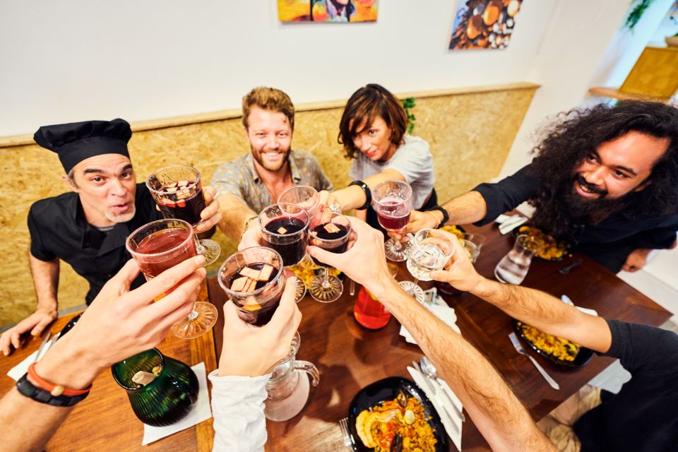 Barcelona: Paella Cooking Class with Market Visit and More - Back in the kitchen: sangria, tapas, and a real plan