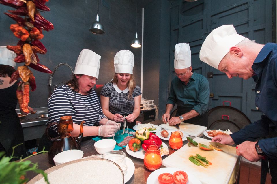 Barcelona: Paella Cooking Experience & Boqueria Market Tour - The Paella Workshop: What the Chef Actually Has You Do
