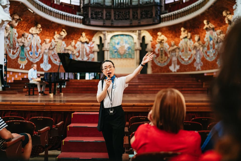Barcelona: Palau de la Música Guided Tour - Key highlights at Palau de la Música Catalana
