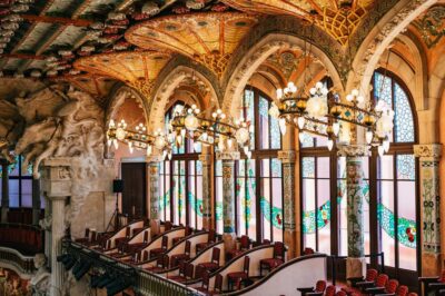 Barcelona: Palau de la Música Guided Tour - The 50-minute route: rehearsal hall to Concert Hall and skylight