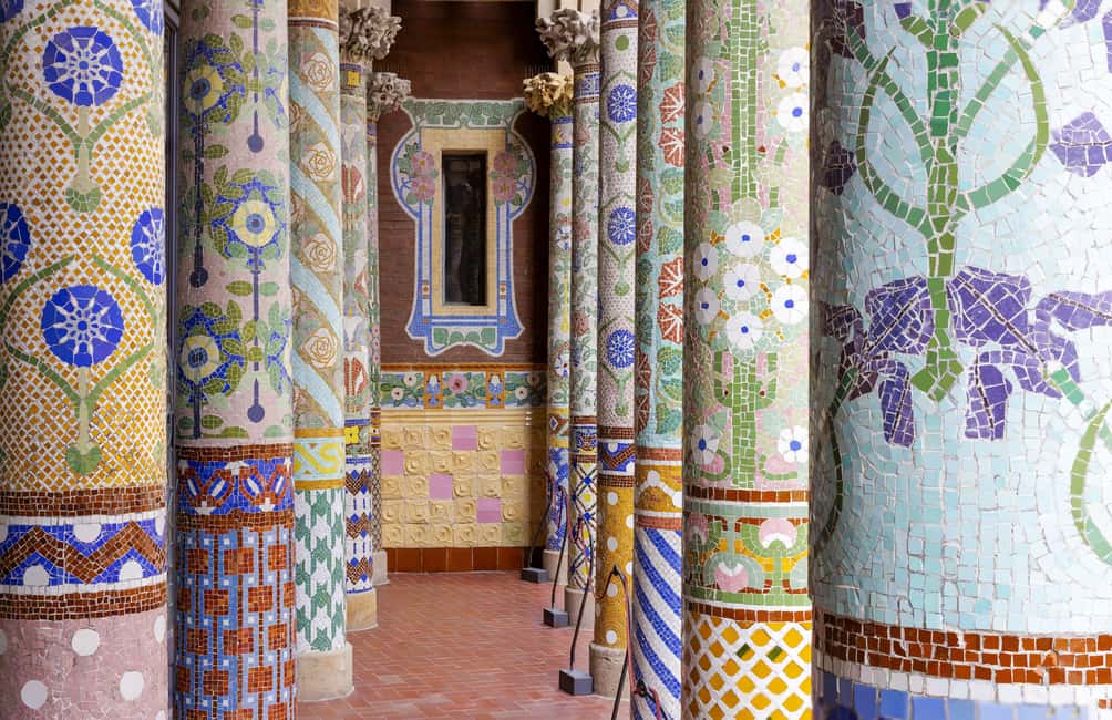 Barcelona: Palau de la Música Self-Guided Tour - The Concert Hall: color, shape, light, and live music