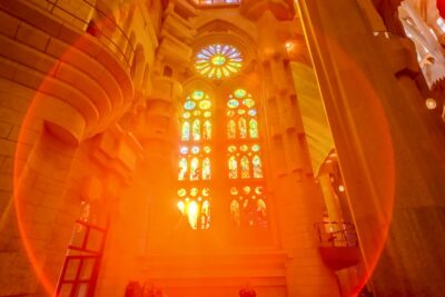 Barcelona: Sagrada Familia Tour with Optional Tower Access - Inside the basilica: five floors, one guided route, lots of symbolism