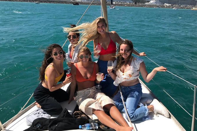 Barcelona Sailing: Light Snacks & Open Bar with Private Option - Where You Meet and What the 2-Hour Flow Feels Like