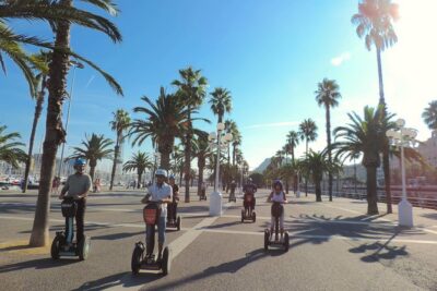 Barcelona Segway Tour - Getting Oriented at Carrer del Correu Vell (and the Short Safety Session)