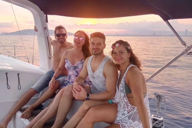 Barcelona Sensational Sunset Tour with Open Bar and Snacks - Stop 1: Vila Olímpica waterfront and Barcelona’s Olympic sailing base