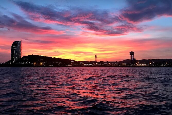 Barcelona Sensational Sunset Tour with Open Bar and Snacks - Weather, sea conditions, and how to avoid the wrong kind of disappointment