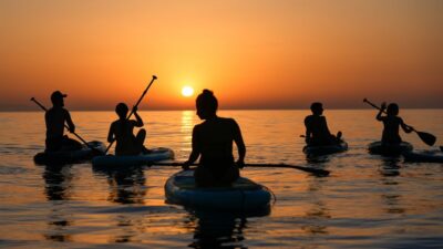 Barcelona: Sunrise Paddleboarding with Instructor and Photos - Eswell Surf School to Barceloneta: Gear, Lockers, and the Short Walk