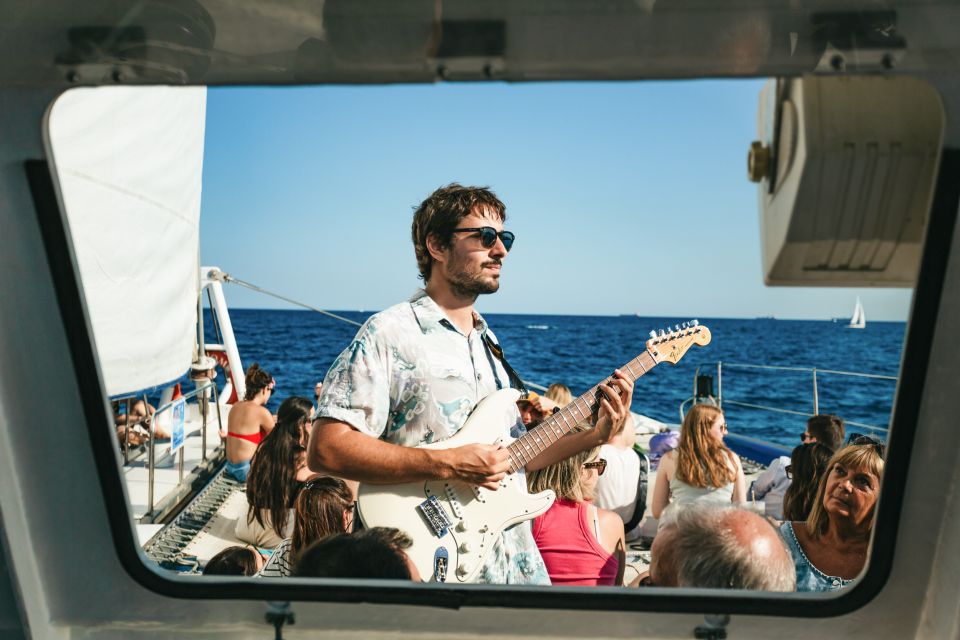 Barcelona: Sunset Catamaran Cruise with Live Music - Drinks onboard: paying extra, but getting value