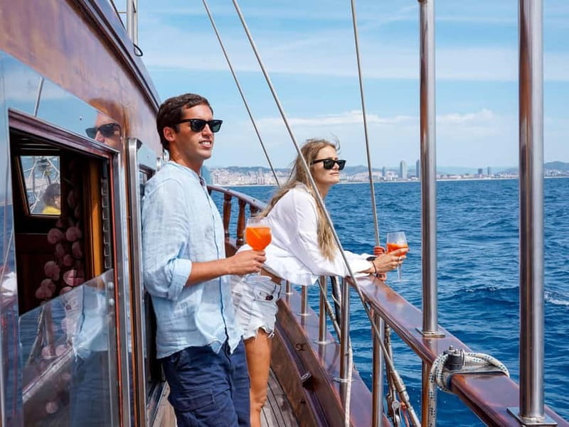 Barcelona: Wooden Boat Sailing with Tapa and Welcome Drink - Sea Sip & Tapa: What’s Included and Why It’s a Good Value