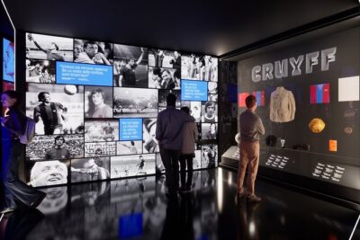 Camp Nou Immersive Tour F.C.Barcelona Museum: Open Date Ticket - The museum galleries: players, trophies, kits, and that Cruyff zone