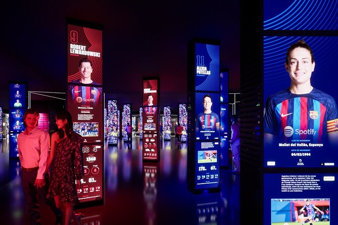 Camp Nou Immersive Tour F.C.Barcelona Museum: Open Date Ticket - Espai Barça and the construction viewpoint: future home content (not stadium access)