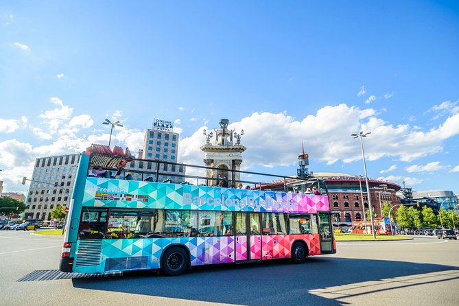 City Sightseeing Barcelona Hop-On Hop-Off Bus Tour: 24 or 48-Hour - On-Board Comfort: Open-Top Views, 16-Language Audio, and Wi-Fi