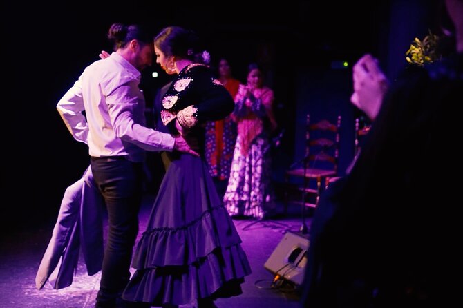 Flamenco Show Ticket at Theatre Barcelona City Hall - Music that pulls you forward: guitar, percussion, and singing