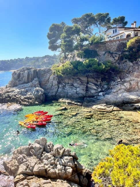 From Barcelona: Costa Brava Kayak & Snorkel Tour with Picnic - Key highlights worth knowing