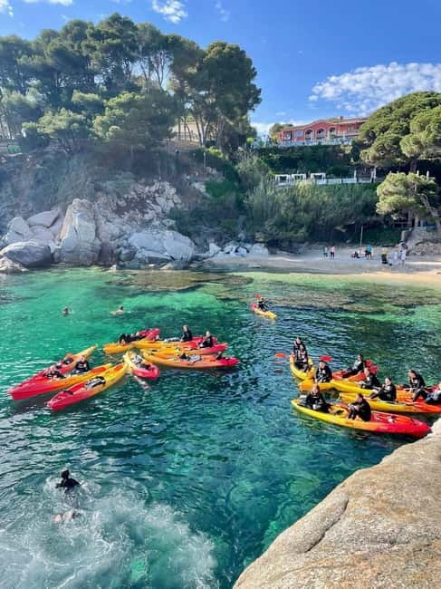 From Barcelona: Costa Brava Kayak & Snorkel Tour with Picnic - The S’Agaró picnic break: food on the coast and real downtime on the sand