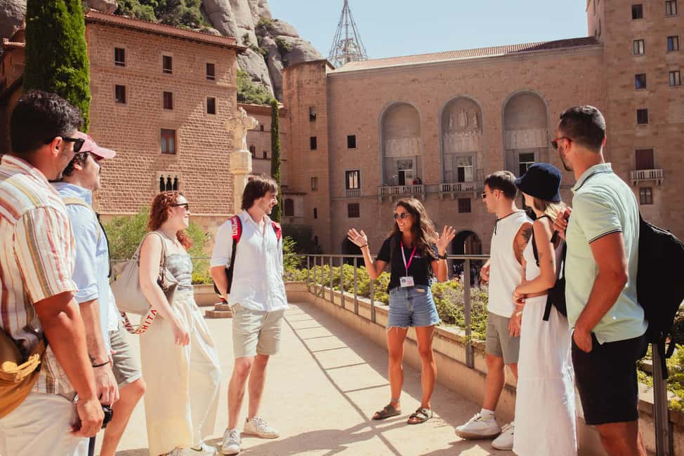From Barcelona: Full-Day Montserrat & Wine Small Group Tour - Price and value: $117 for transport, monastery access, lunch, and 3 tastings