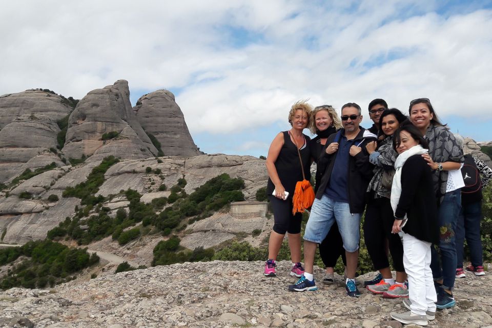 From Barcelona: Montserrat Monastery, Easy Hike, Cable Car - The ride up: cable car views (and one winter caution)
