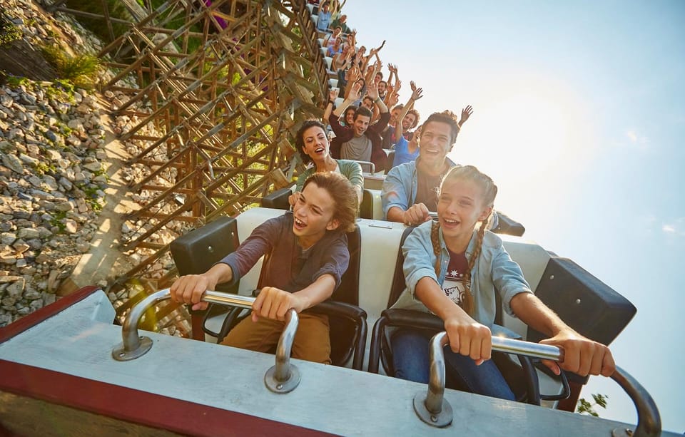 From Barcelona: PortAventura Theme Park Ticket & Transfer - Six themed worlds: how to choose where to start