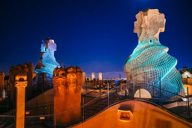 La Pedrera - Casa Mila Night Experience - The First Stops Inside: Courtyards, Museum Rooms, and Nature-Inspired Design