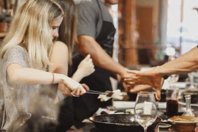 Paella Cooking Class with Professional Chef: Four Course Dinner - The paella workshop: your station, the 10-step method, real technique