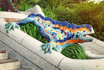 Park Guell Guided Tour with Skip the Line Tickets - Hall of Columns and the Winding Mosaic Bench