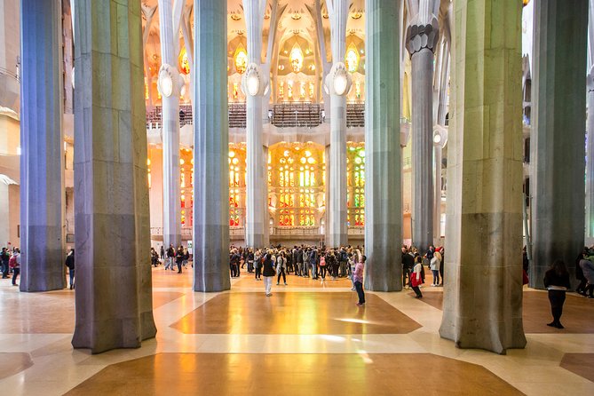 Sagrada Familia Fast Track Guided Tour with Towers Access - Inside the Basilica: what the guided portion focuses on