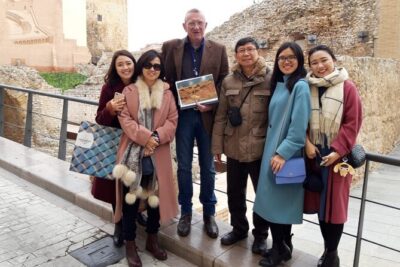 Tarragona and Sitges Tour with Small Group and Hotel Pick Up - Morning pickup and the Barcelona viewpoints you pass on the way out